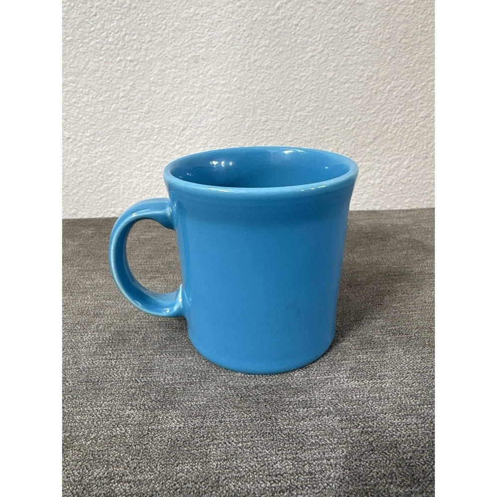 FIESTA WARE D Handle MUG Peacock‎ Blue